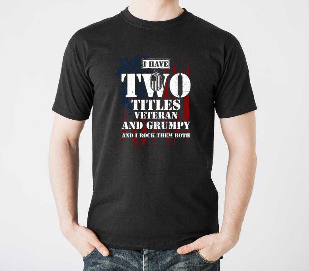 I Have Two Titles Veteran And Gr1 - Unisex Standard T-Shirt