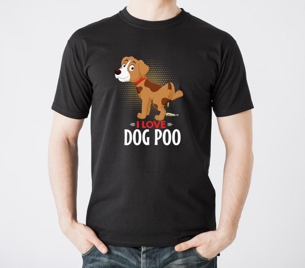 I Love Dog Poo - Unisex Standard T-Shirt