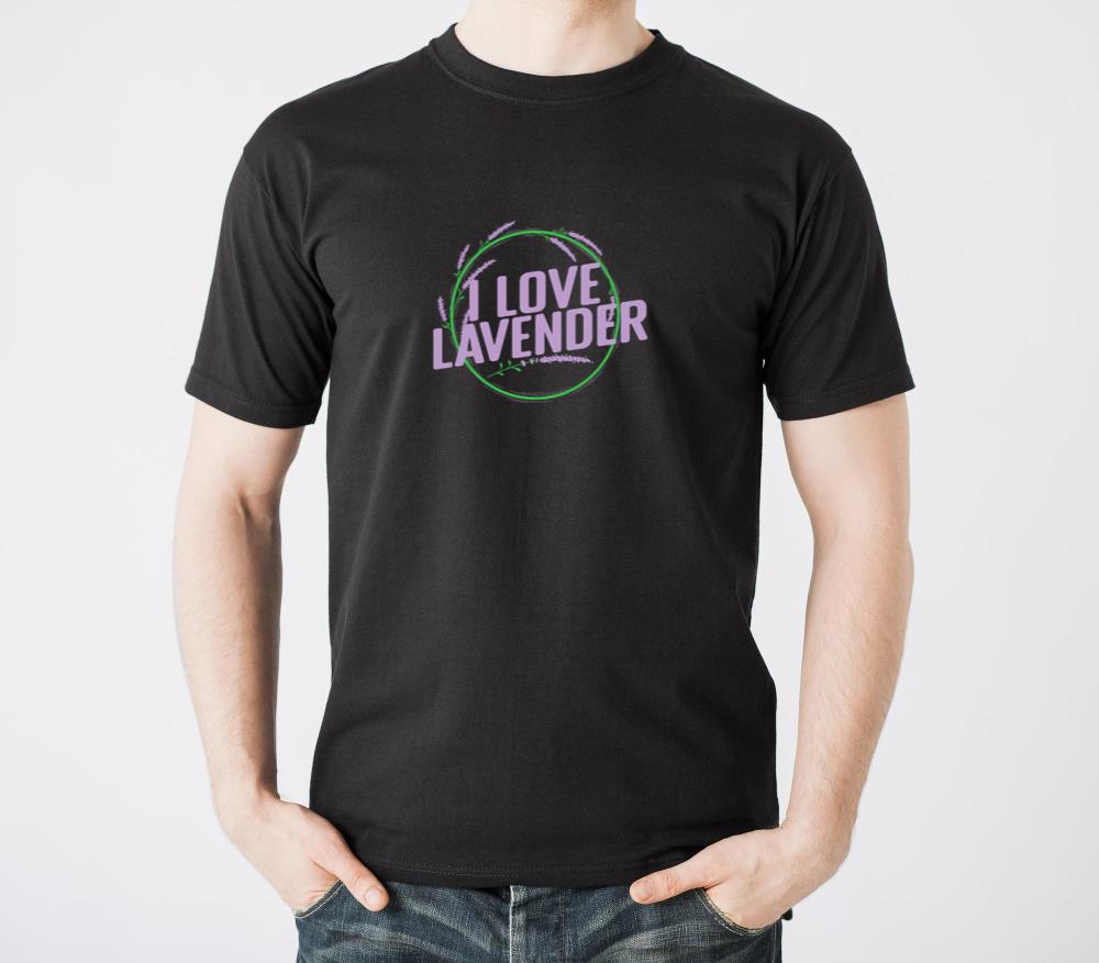 I Love Lavender Plant Garden Fragrance - Unisex Standard T-Shirt