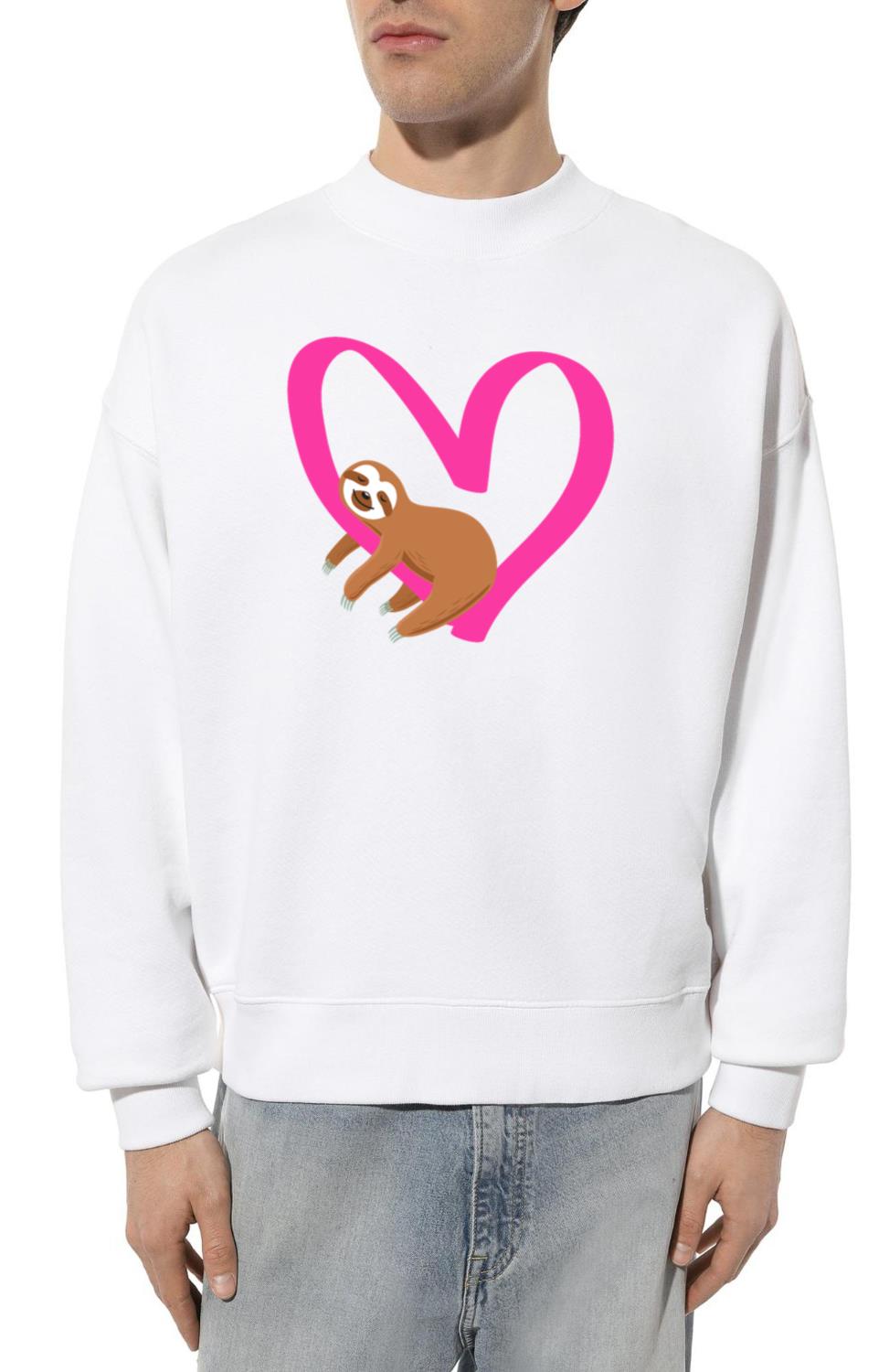 I love my sloth darling love Valentine's Day_1 - Unisex Sweatshirt