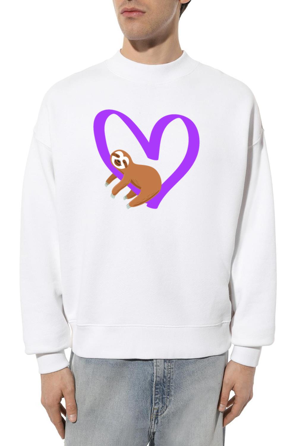 I love my sloth darling love Valentine's Day_2 - Unisex Sweatshirt