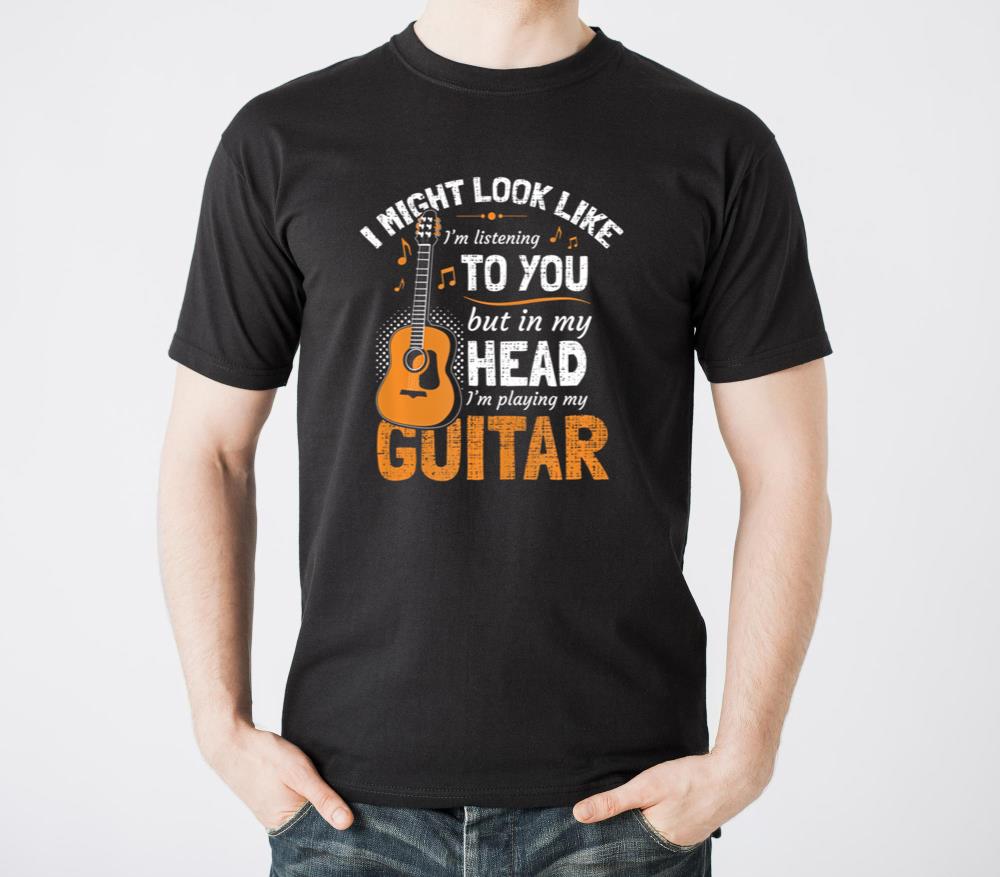 I Might Look Like Im Listening To You Acoustic - Unisex Standard T-Shirt