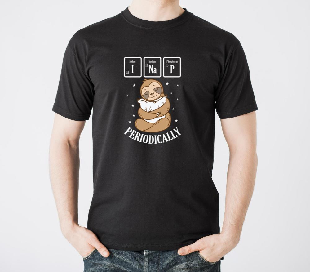 I Nap Periodically Periodic Table Sloth - Unisex Standard T-Shirt