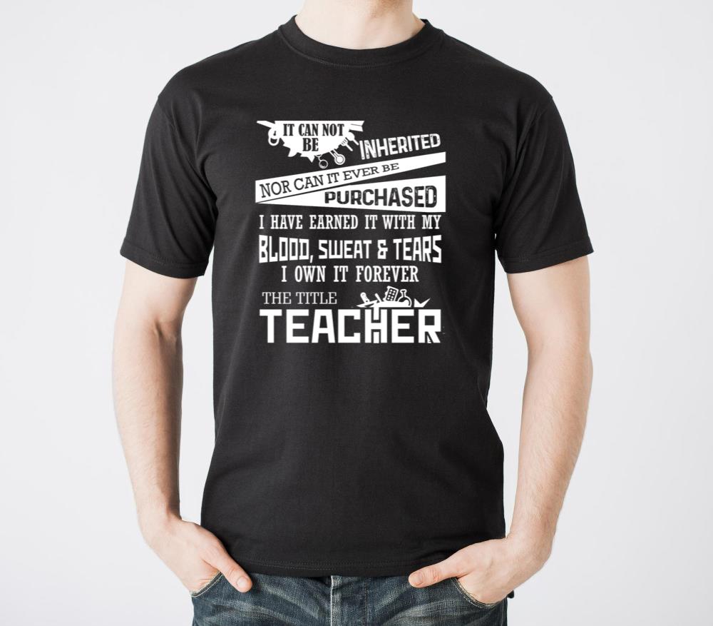 I Own It Forever The Title Teacher T Shirt - Unisex Standard T-Shirt