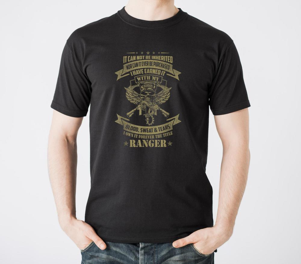 I Own It Forever The Title US Army Ranger Veteran - Unisex Standard T-Shirt