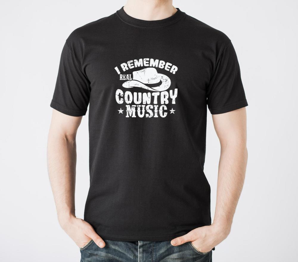 I remember real Country Music USA America - Unisex Standard T-Shirt