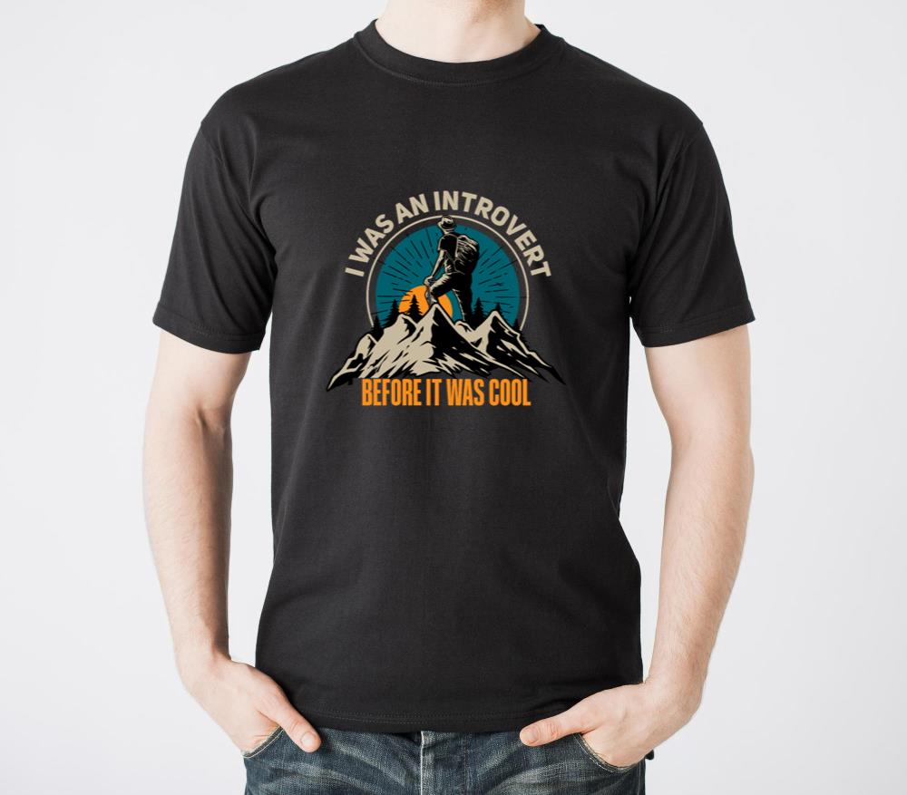 I was introvert before it was cool - Unisex Standard T-Shirt