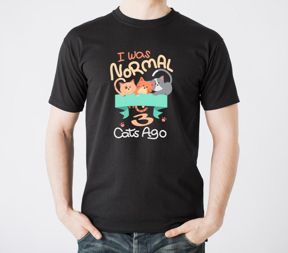 I Was Normal 3 Cats Ago Kitten - Unisex Standard T-Shirt