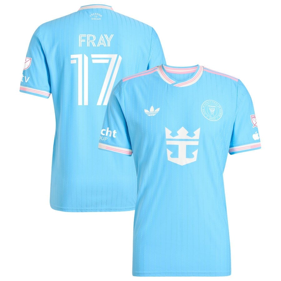 Ian Fray 17 Inter Miami CF Originals 2025 Third Men Jersey - Blue