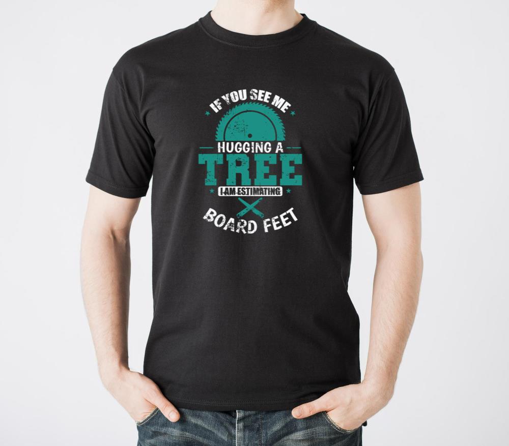 If you See Me Hugging a Tree Forester - Unisex Standard T-Shirt