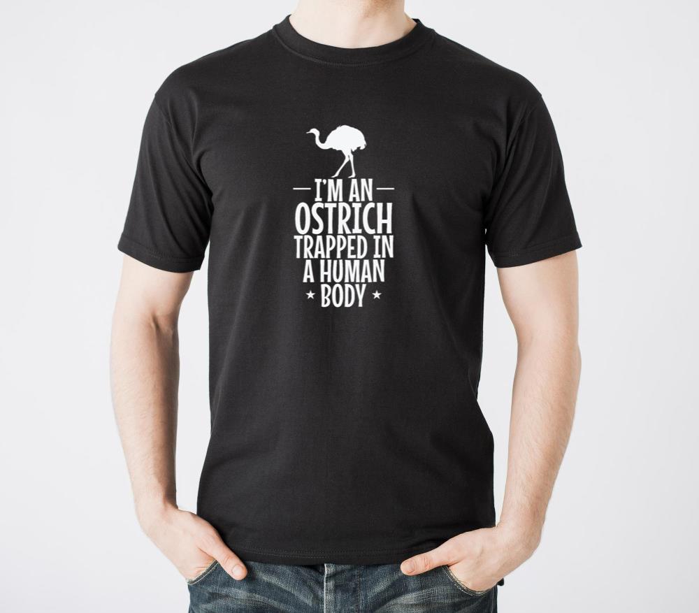 Im an Ostrich trapped in a Human Body Ostrich - Unisex Standard T-Shirt