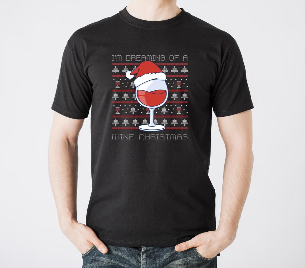 Im Dreaming of a Wine Christmas - Unisex Standard T-Shirt