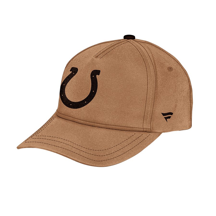 Indianapolis Colts Nfl Veterans Salute To Service Brown Personalized Classic Baseball Cap