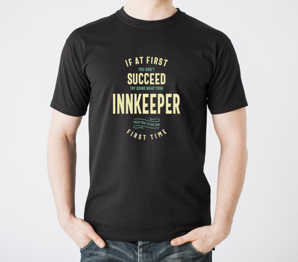Innkeeper Job Title Profession Birthday Worker1 - Unisex Standard T-Shirt