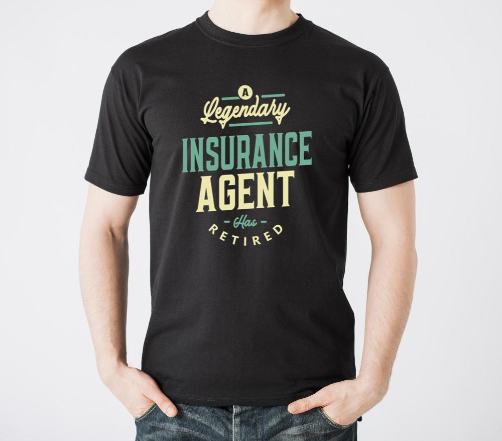 Insurance Agent Job Title Profession Birthday - Unisex Standard T-Shirt