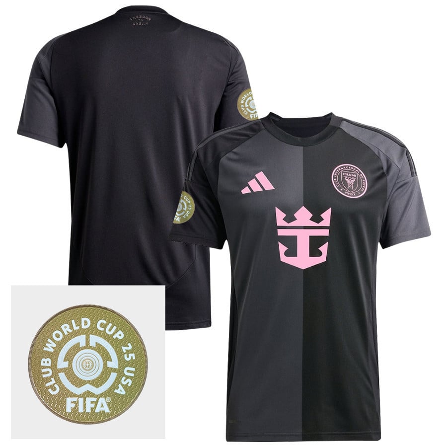 Inter Miami CF 2025 The Fortitude Kit FIFA Club World Cup 25 USA Patch Men Jersey - Black