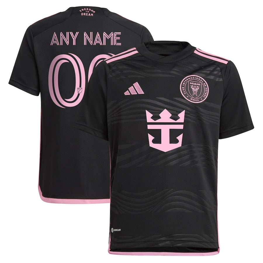 Inter Miami CF adidas 2024 La Noche Custom Jersey - Black