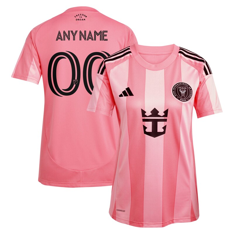 Inter Miami CF Women's 2025 Euforia Replica Custom Jersey - Light Pink