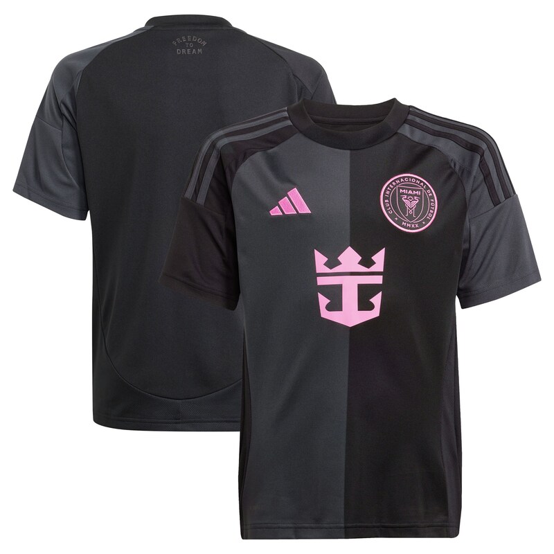 Inter Miami CF Youth 2025 The Fortitude Kit Replica Jersey - Black