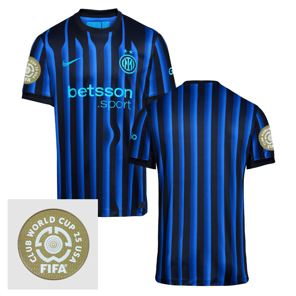 Inter Milan FIFA Club World Cup 25 USA Patch Home Men Jersey - Blue