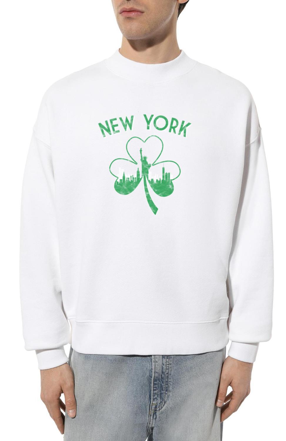 IRISH NEW YORK 2 green - Unisex Sweatshirt