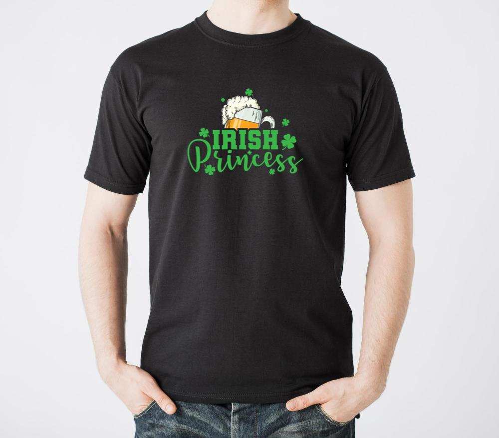 Irish Princess green Happiness Girl - Unisex Standard T-Shirt