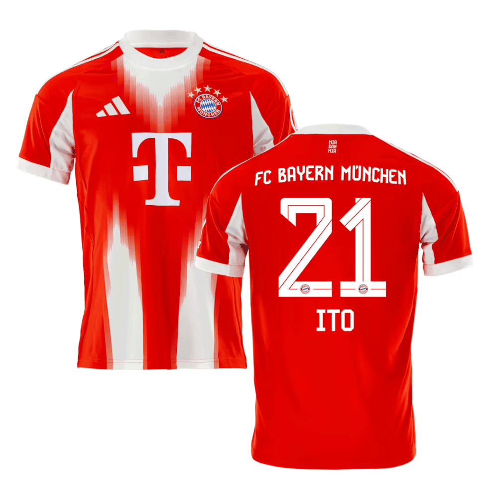 It Hiroki 21 Bayern Munich 2025/26 Home Men Jersey - Red