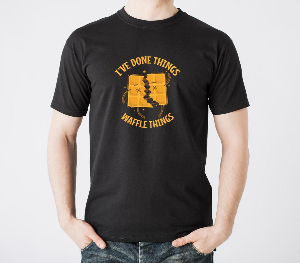 Ive done Things Waffle Things Snack Pastries - Unisex Standard T-Shirt
