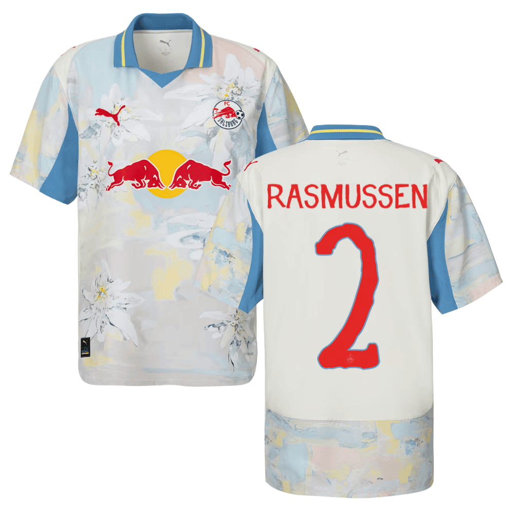 Jacob Rasmussen 2 Red Bull Salzburg x KidSuper 2025/26 Men Jersey - Beige