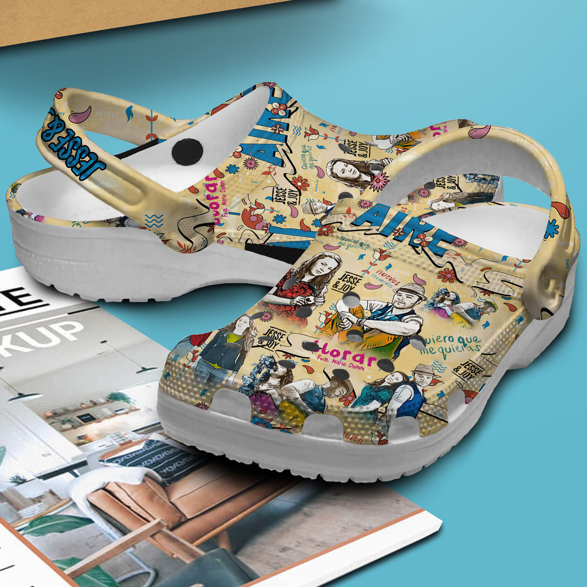 Jesse And Joy Music Crocs Comfortable For Men Women And Kids - Image 2