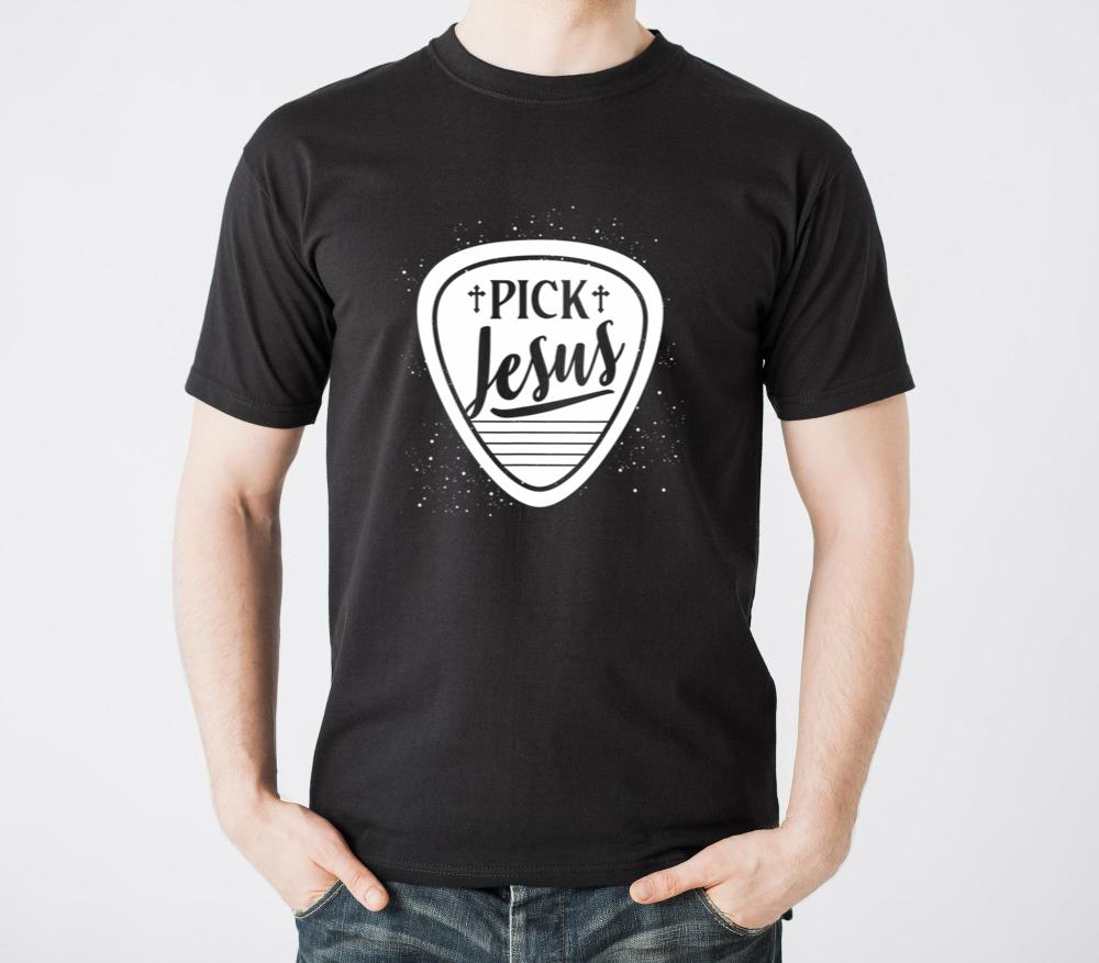 Jesus Lord Christian Guitar Player God Savior - Unisex Standard T-Shirt