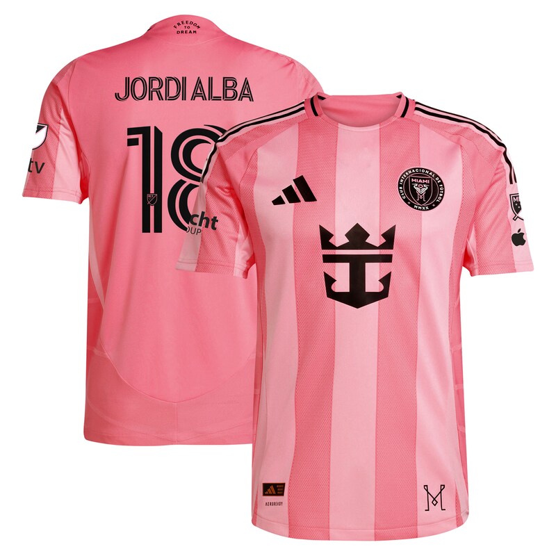 Jordi Alba Inter Miami CF 2025 Euforia Player Jersey - Light Pink