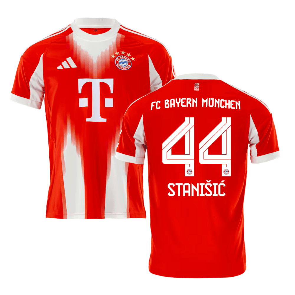 Josip Stanii 44 Bayern Munich 2025/26 Home Men Jersey - Red
