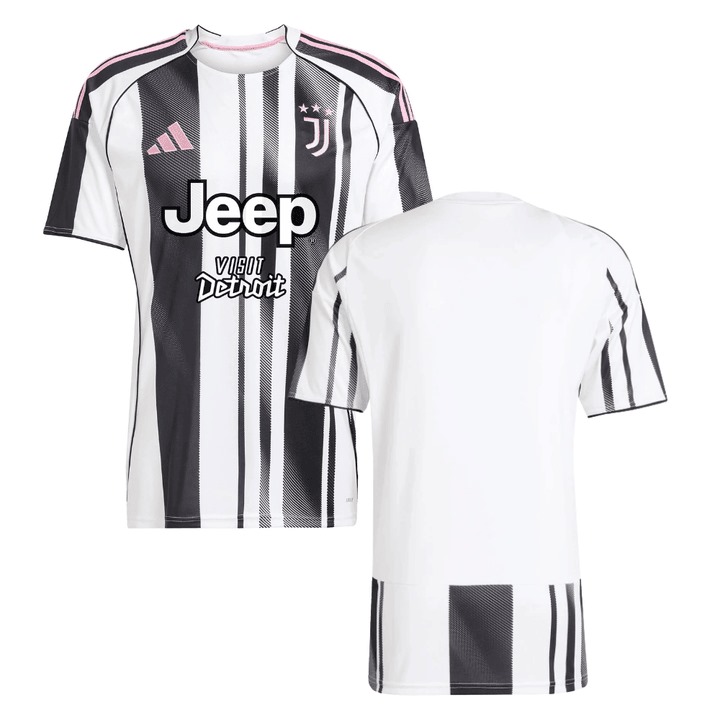 Juventus 2024-25 Home Jersey - Black White