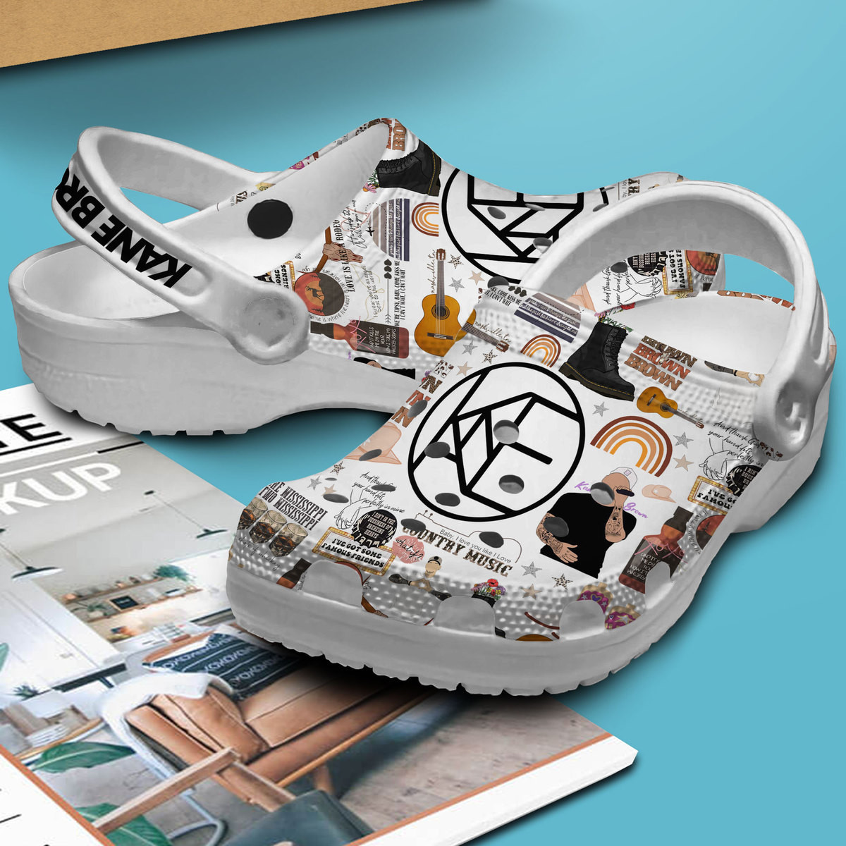 Kane Brown Music Custom Name Crocs Shoes For Everyday Casual Comfort - Image 2