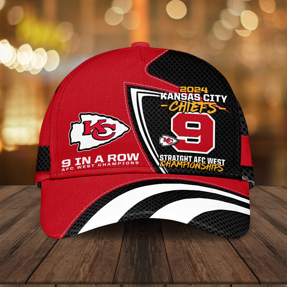 Kansas City Chiefs Classic Cap 9 In A Row