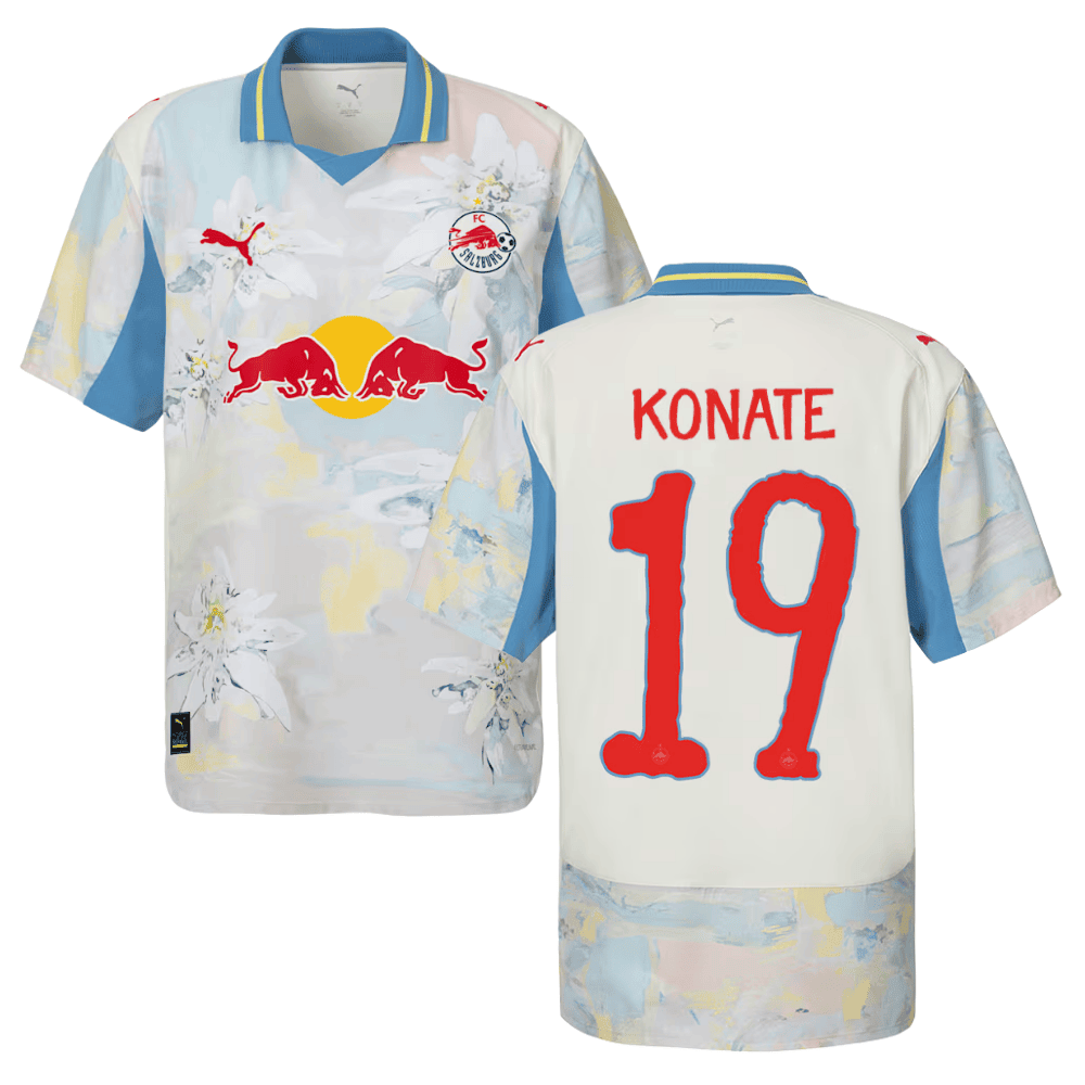 Karim Konat 19 Red Bull Salzburg x KidSuper 2025/26 Men Jersey - Beige