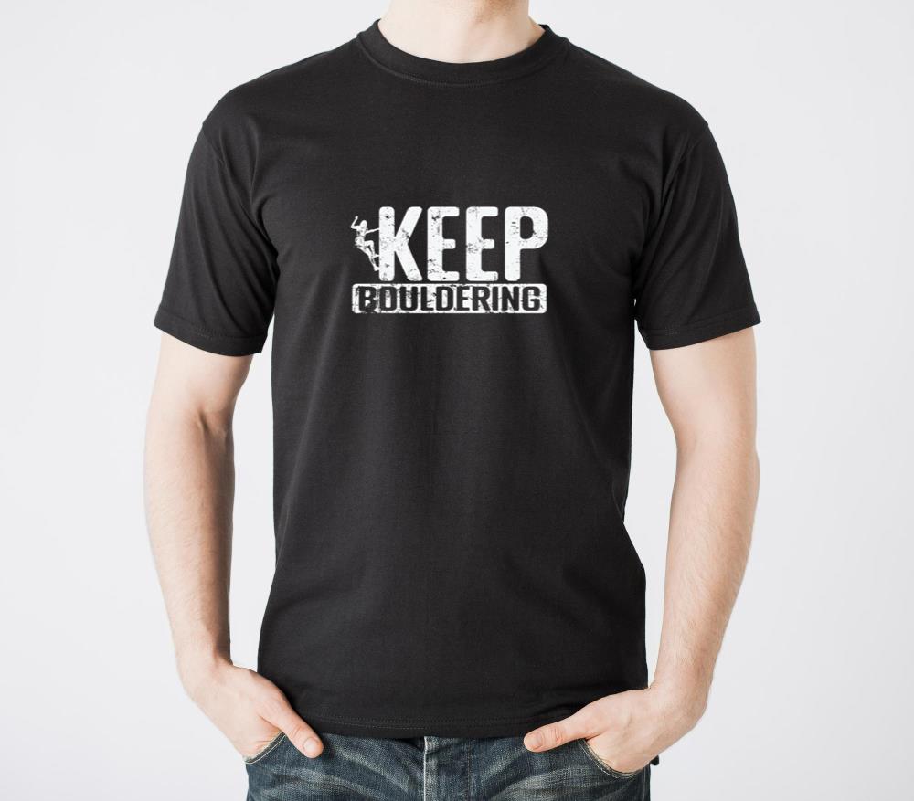 Keep Bouldering - Unisex Standard T-Shirt