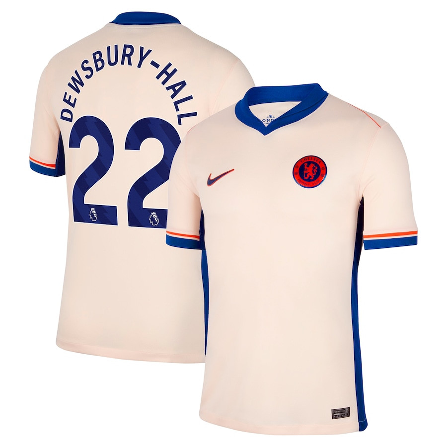 Kiernan Dewsbury-Hall 22 Chelsea 2024-25 Away Jersey - Orange