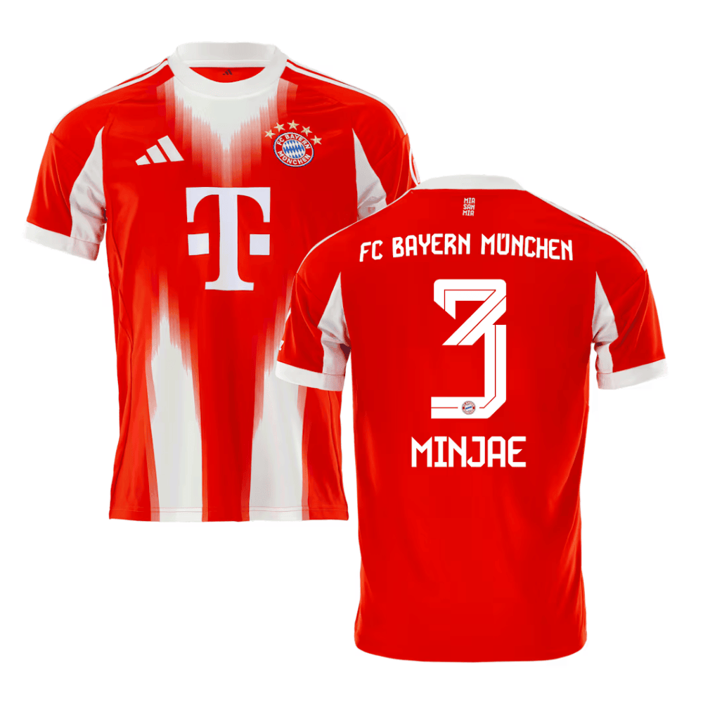 Kim Min-jae 3 Bayern Munich 2025/26 Home Men Jersey - Red