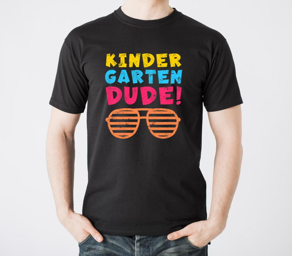 Kindergarten Dude Back To School Funny First Day P - Unisex Standard T-Shirt