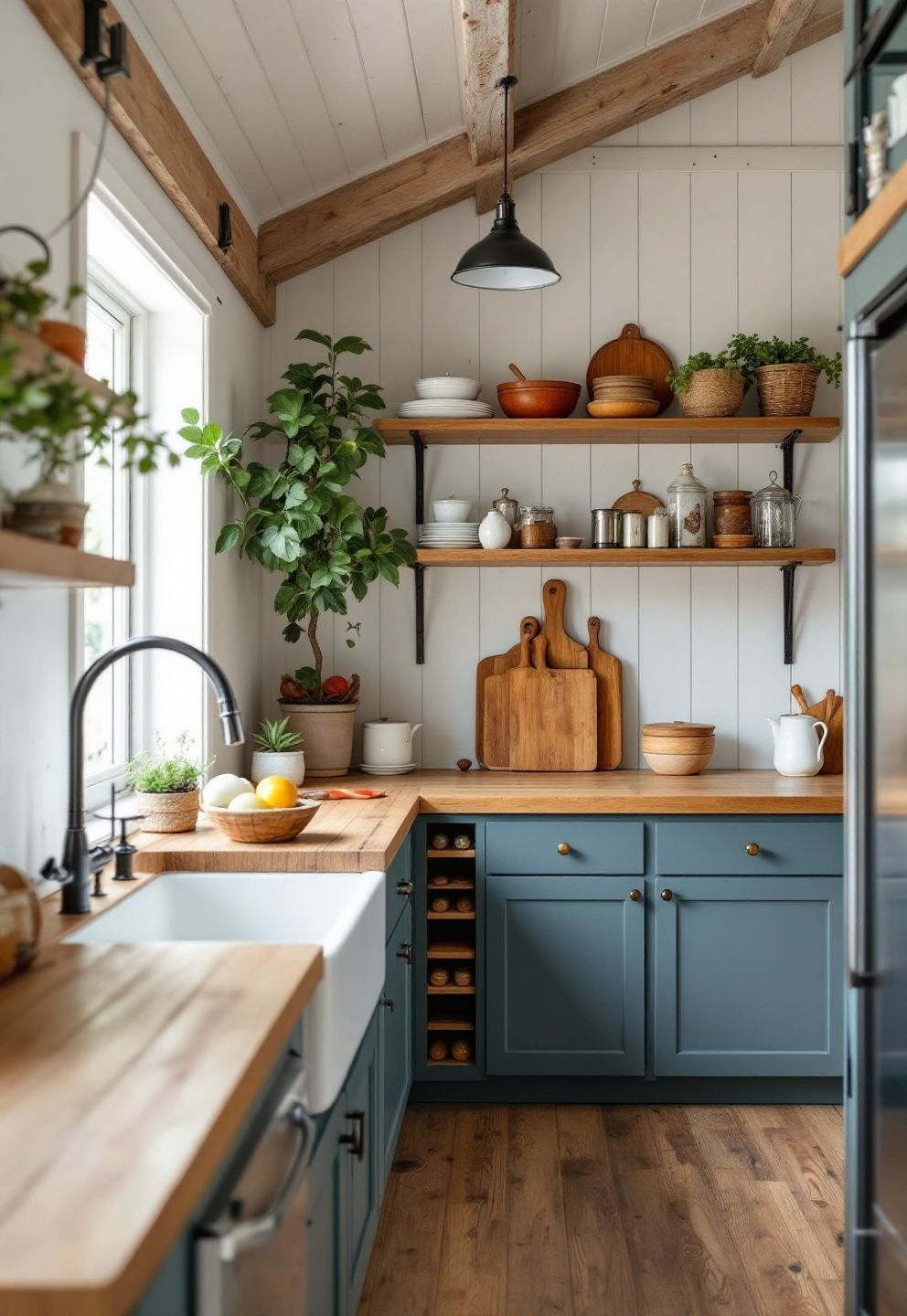 Install Floating Open Shelving