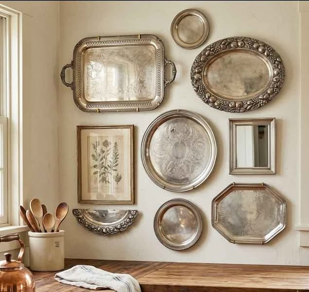 Showcase Antique Silverware