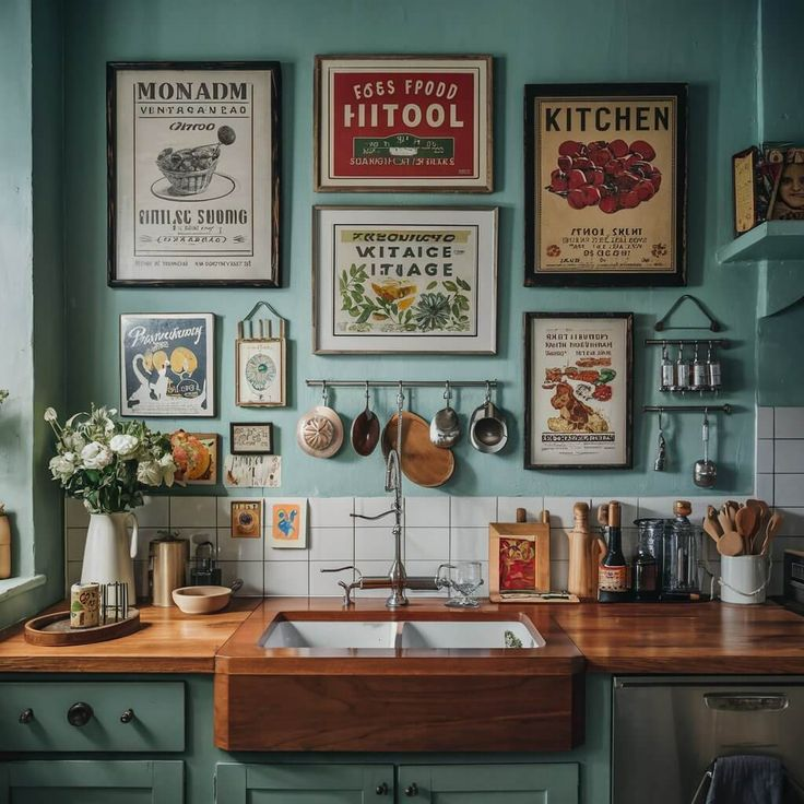 Incorporate Vintage Typography and Signs