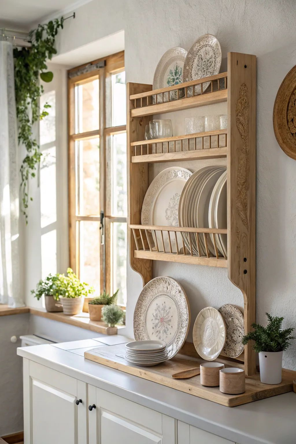 Install a Plate Rack