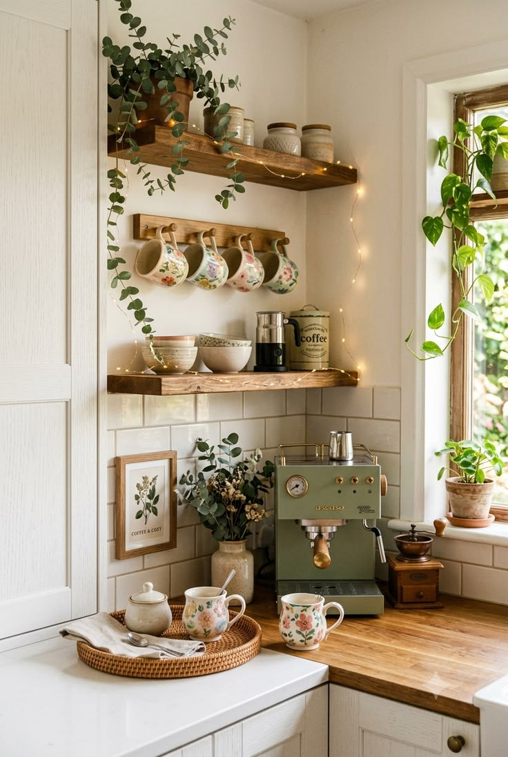 Wall-Mounted Mug Racks
