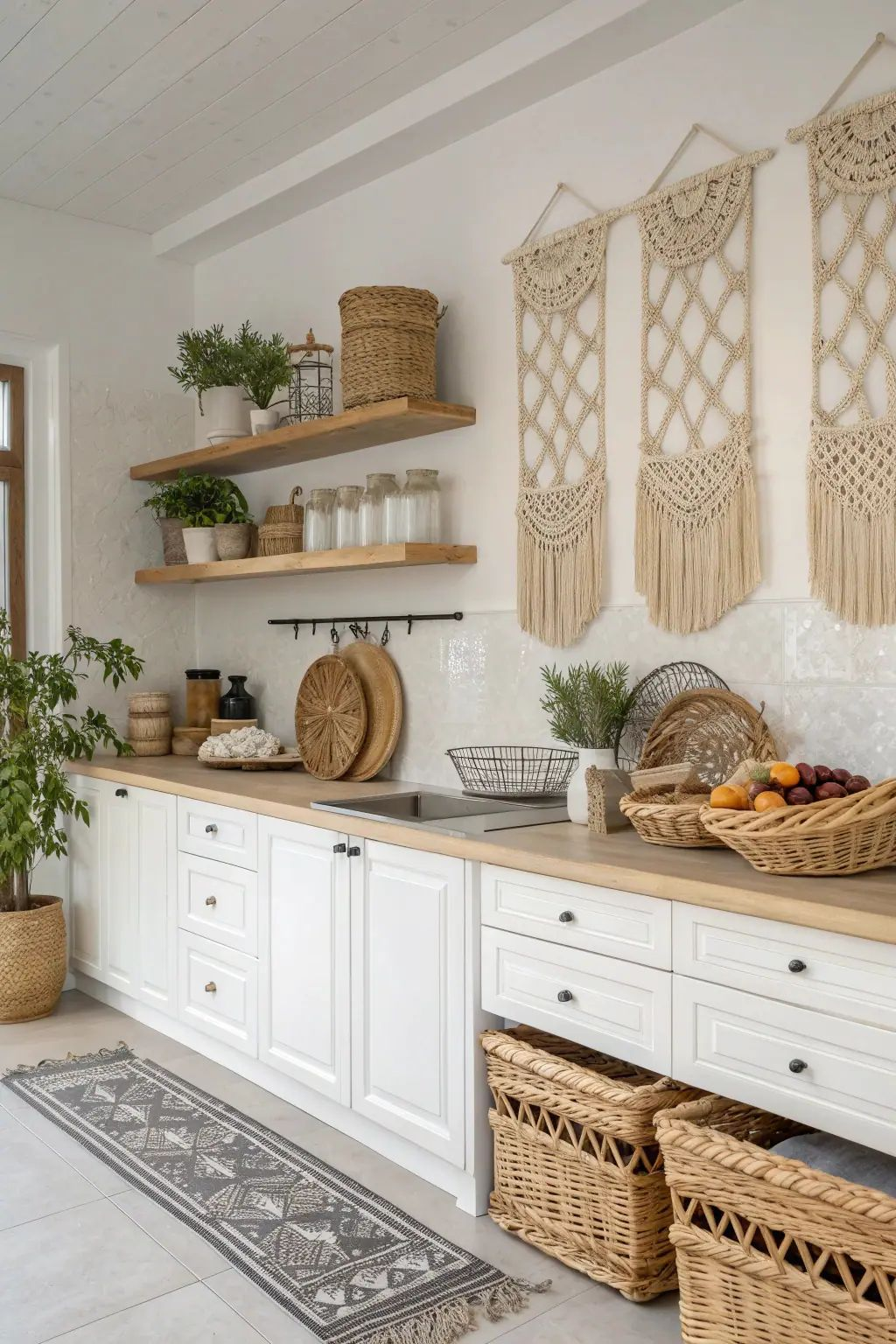 Elegant Tapestries and Macrame