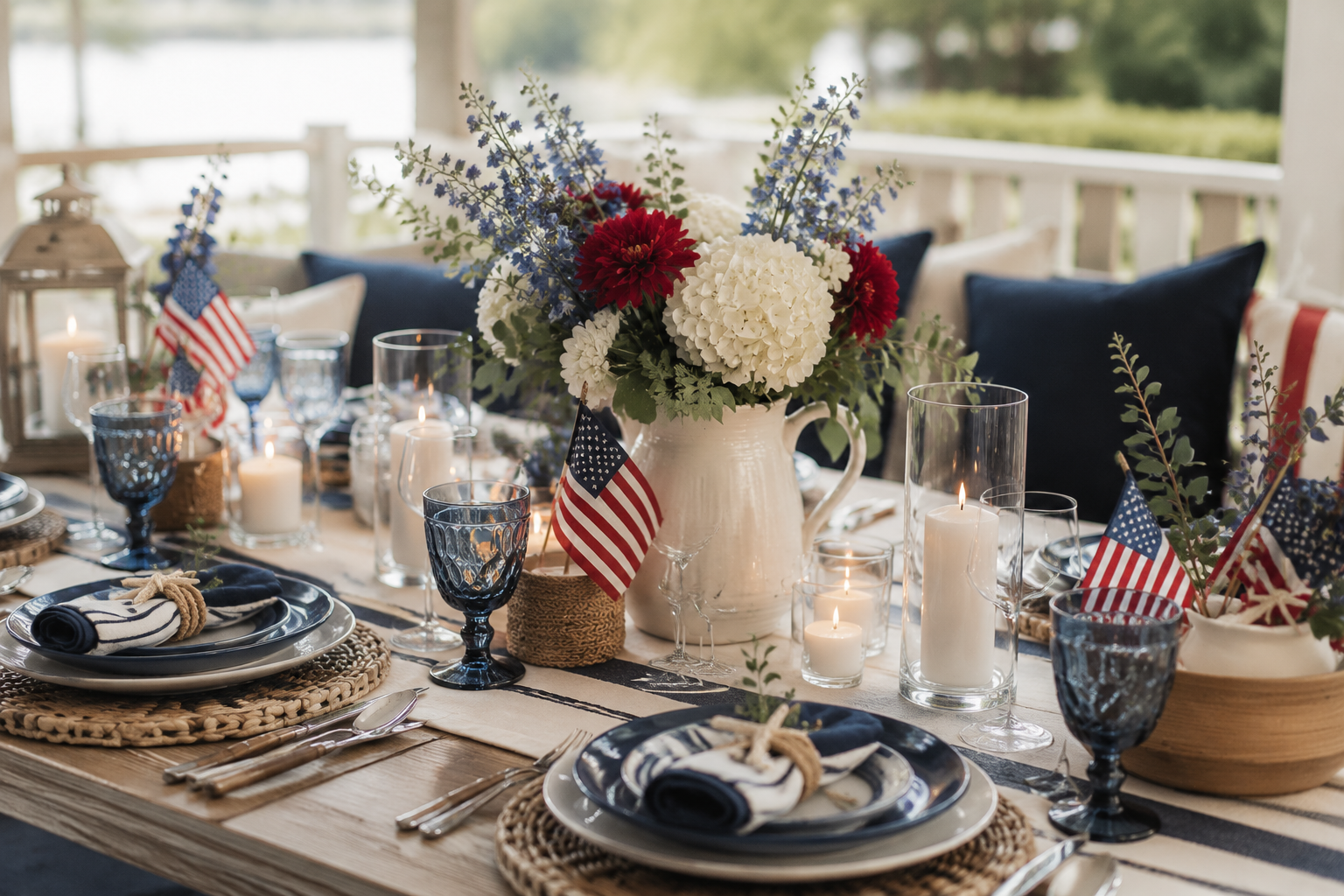 Chic Labor Day Decoration Ideas for Your Tablescape