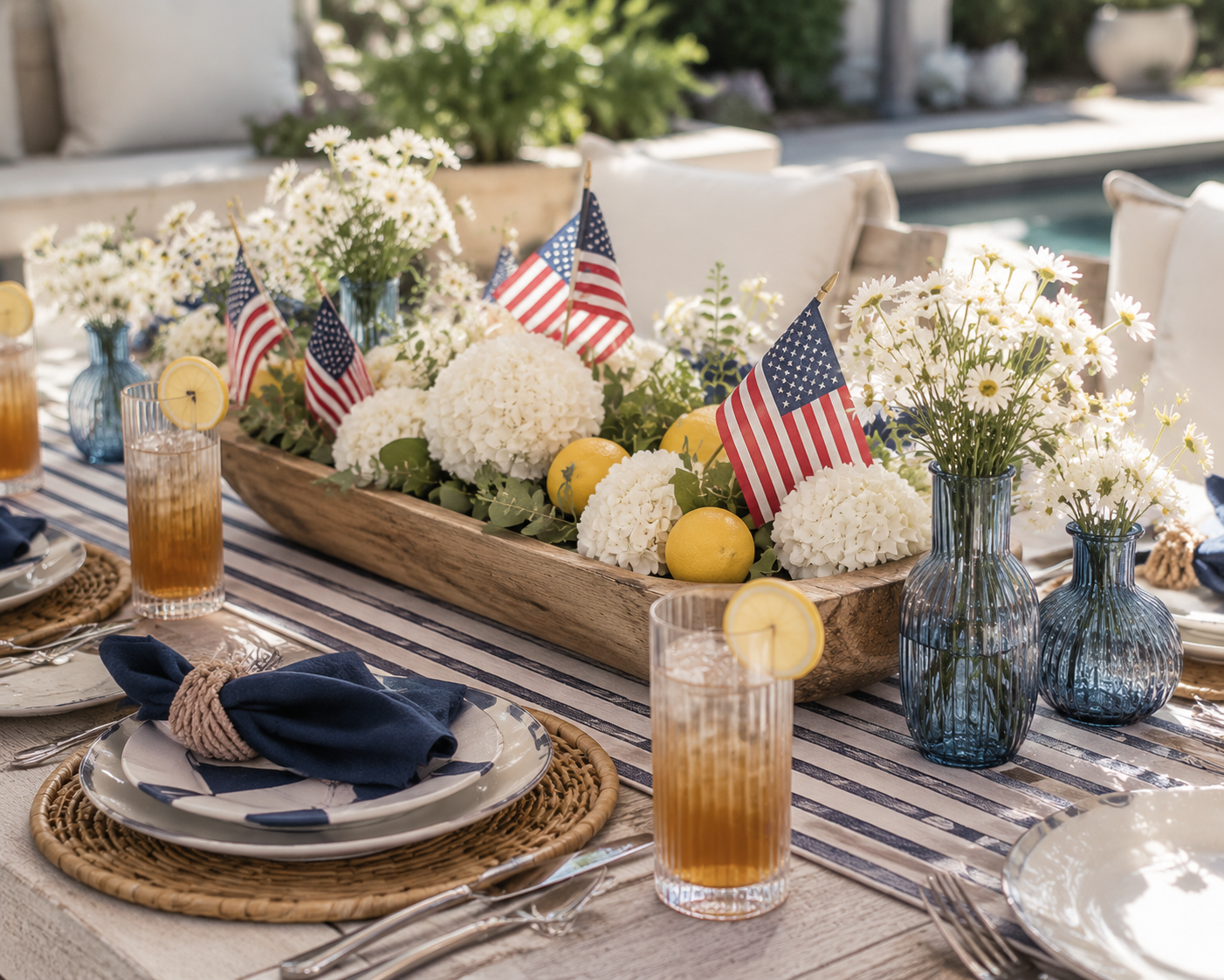 Elegant Centerpieces and Dinnerware