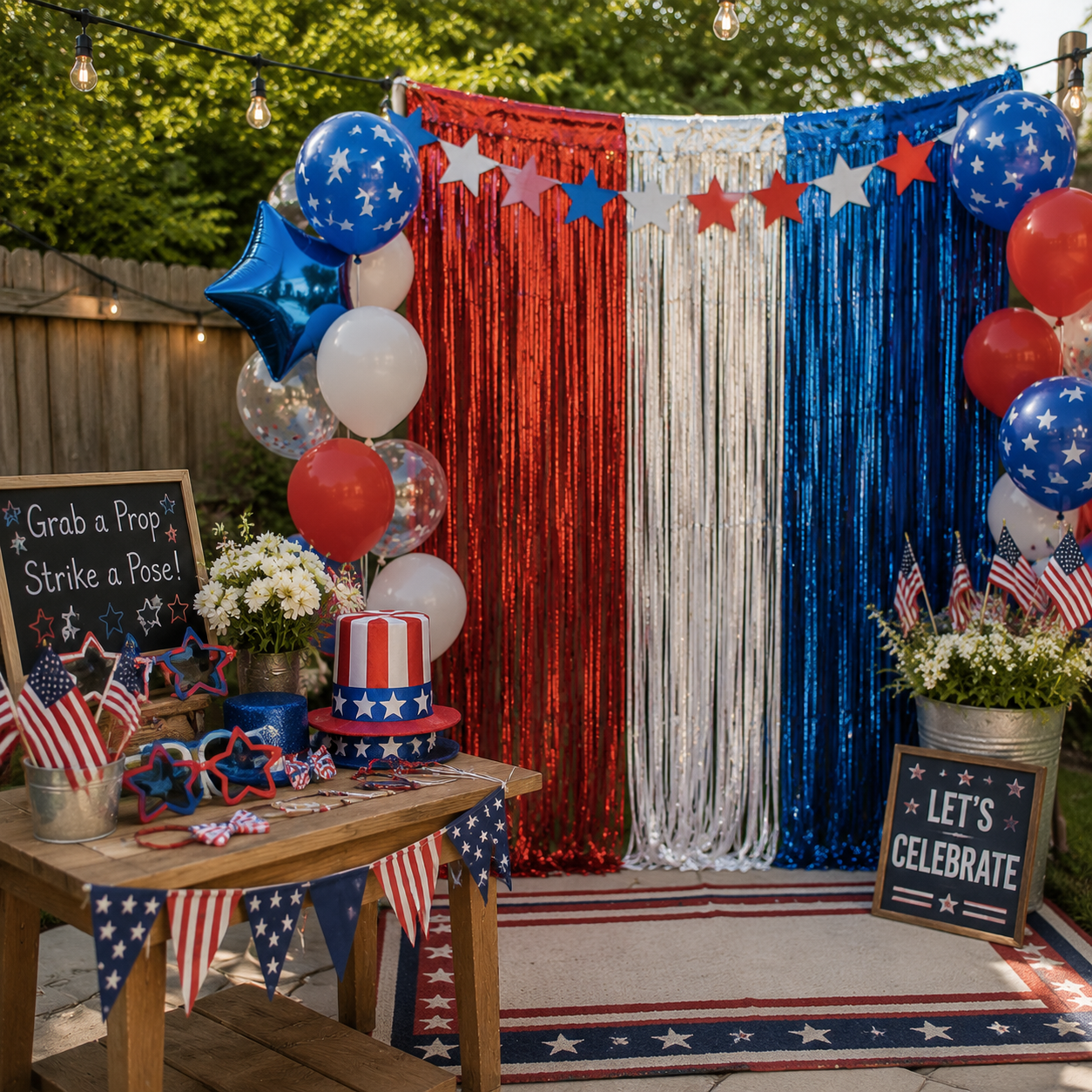Creating a Festive Photo Booth